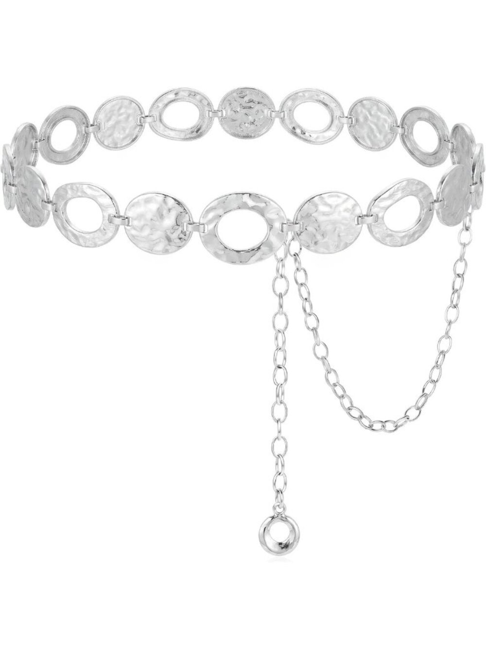 Stylish Metal Chain Belt for Women | Adjustable Waist Accessory for Dresses